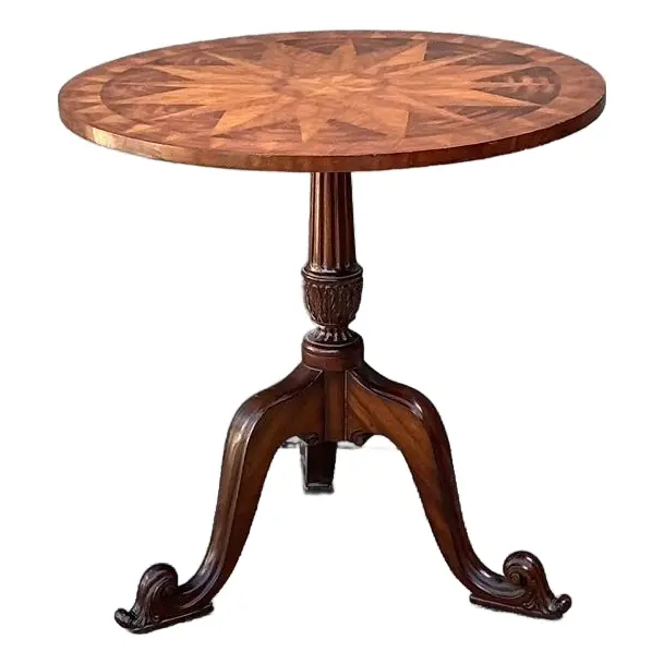Vintage Maitland Smith Inlay Side Table