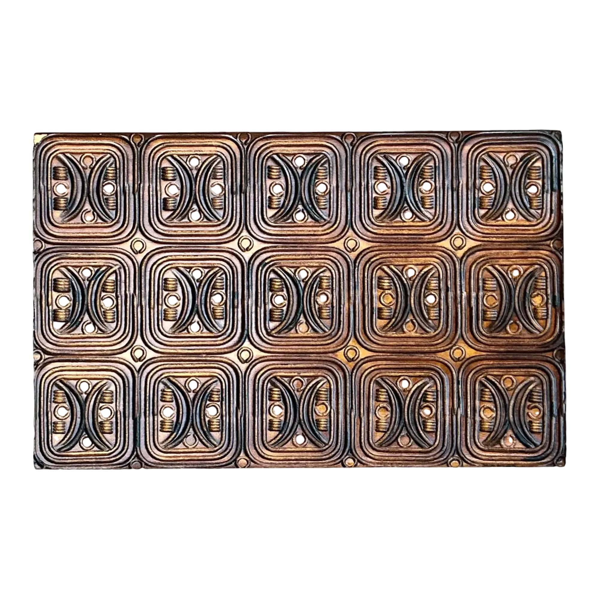Vintage MCM Brutalist Lidded Box