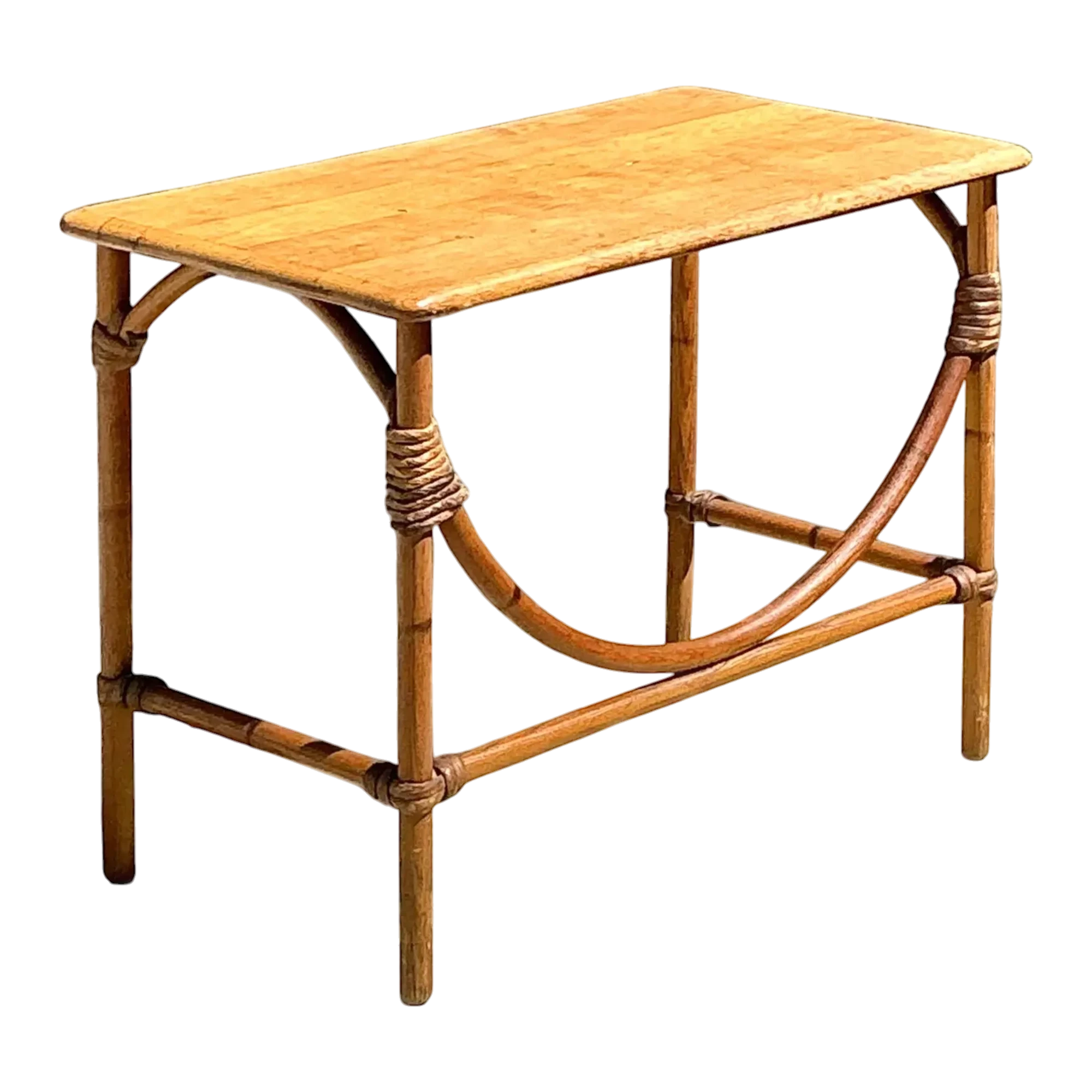 Vintage MCM Heywood Wakefield Wide Table