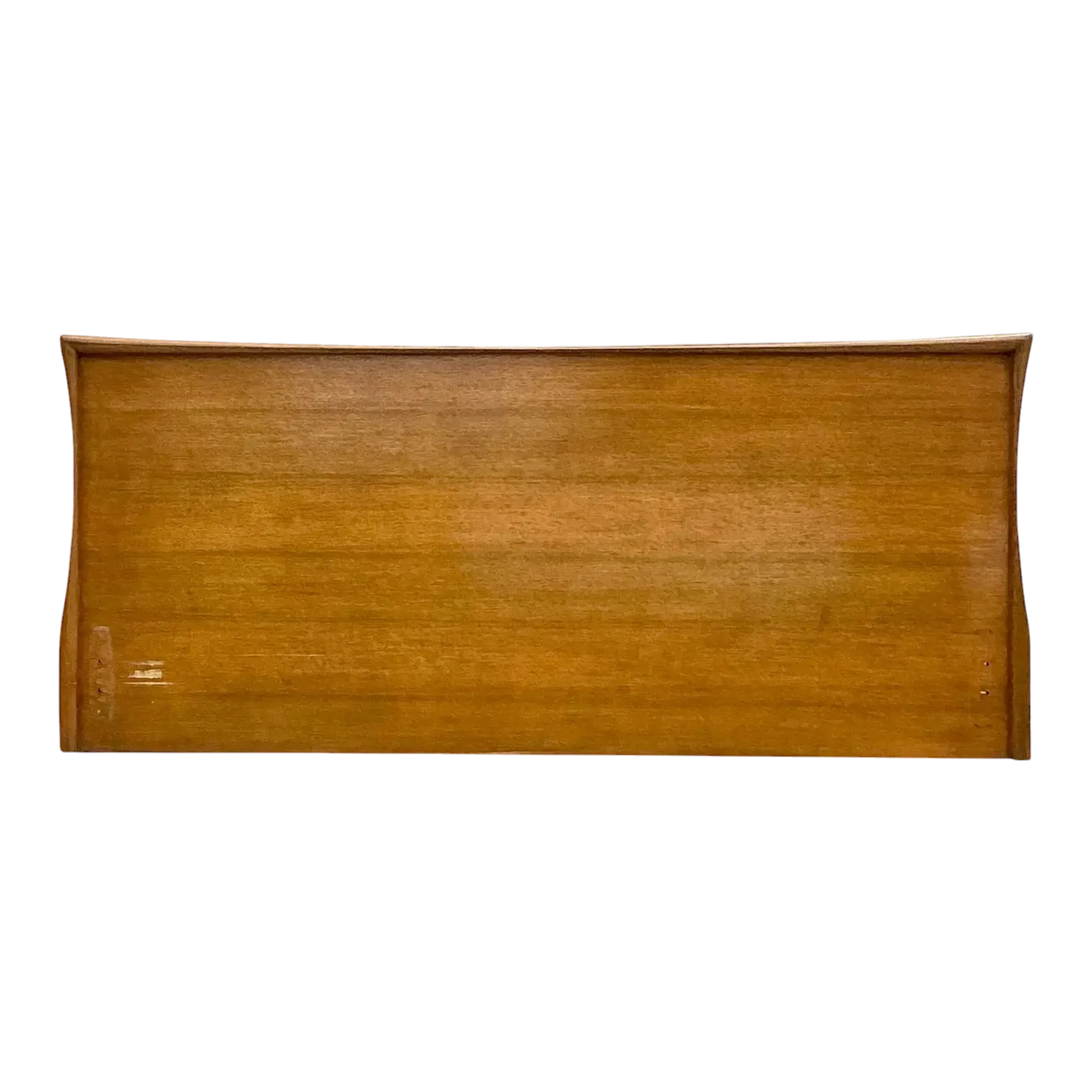 Vintage MCM Plank King Headboard