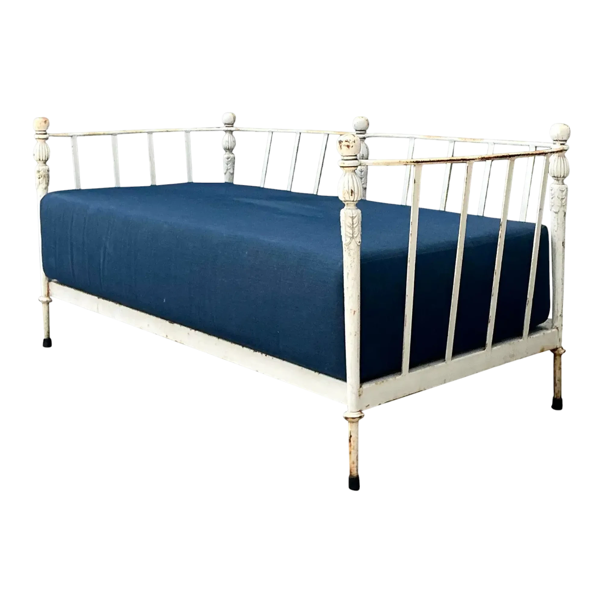 Vintage Michael Taylor “Montecito” Wrought Iron Loveseat