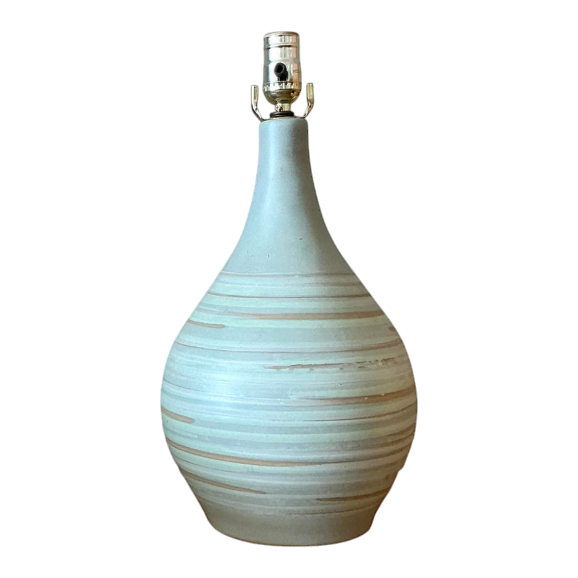 Vintage Mid 20th Century Martz Ceramic Lamp