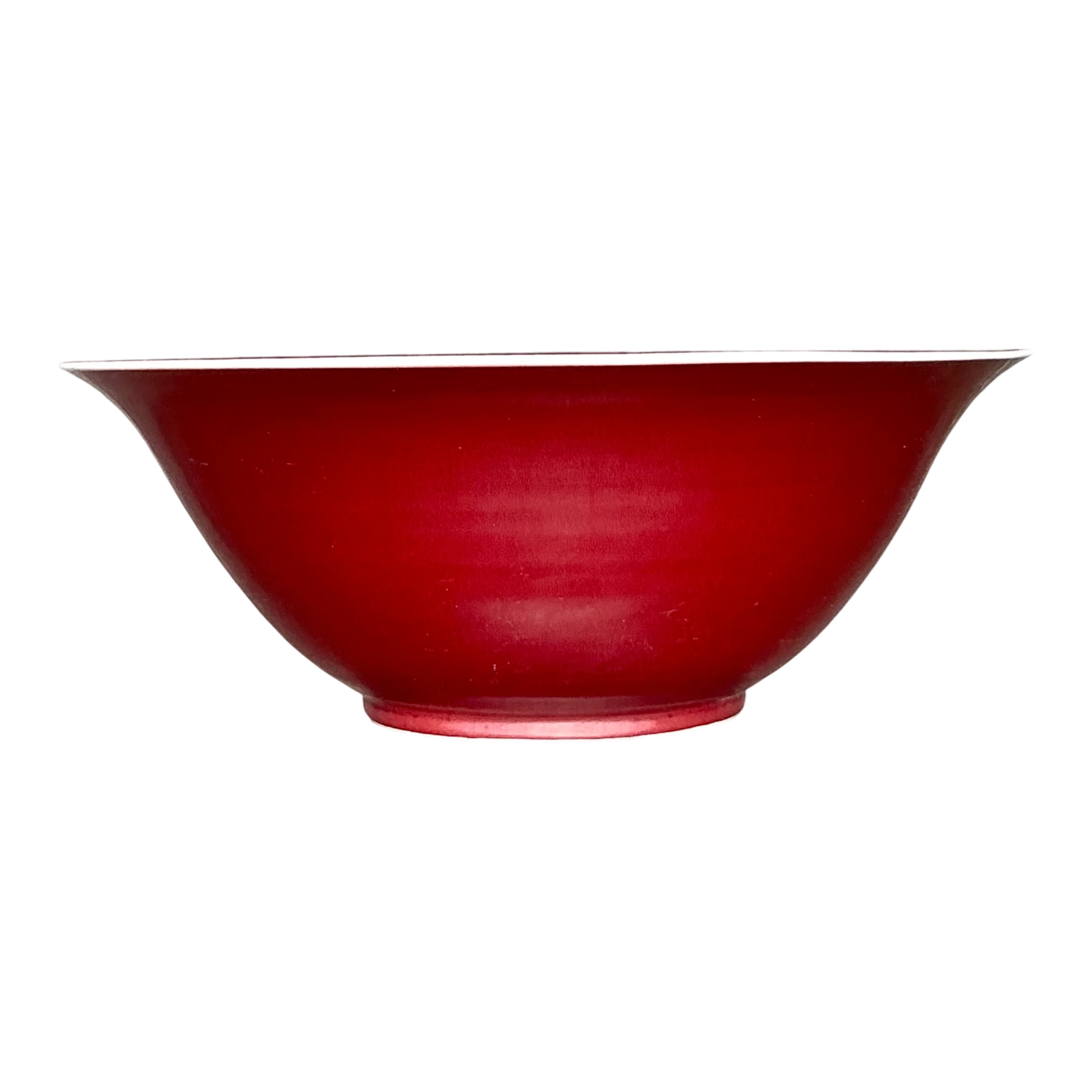 Vintage Monumental Boho Sang De Bouf Bowl — additional photo 1