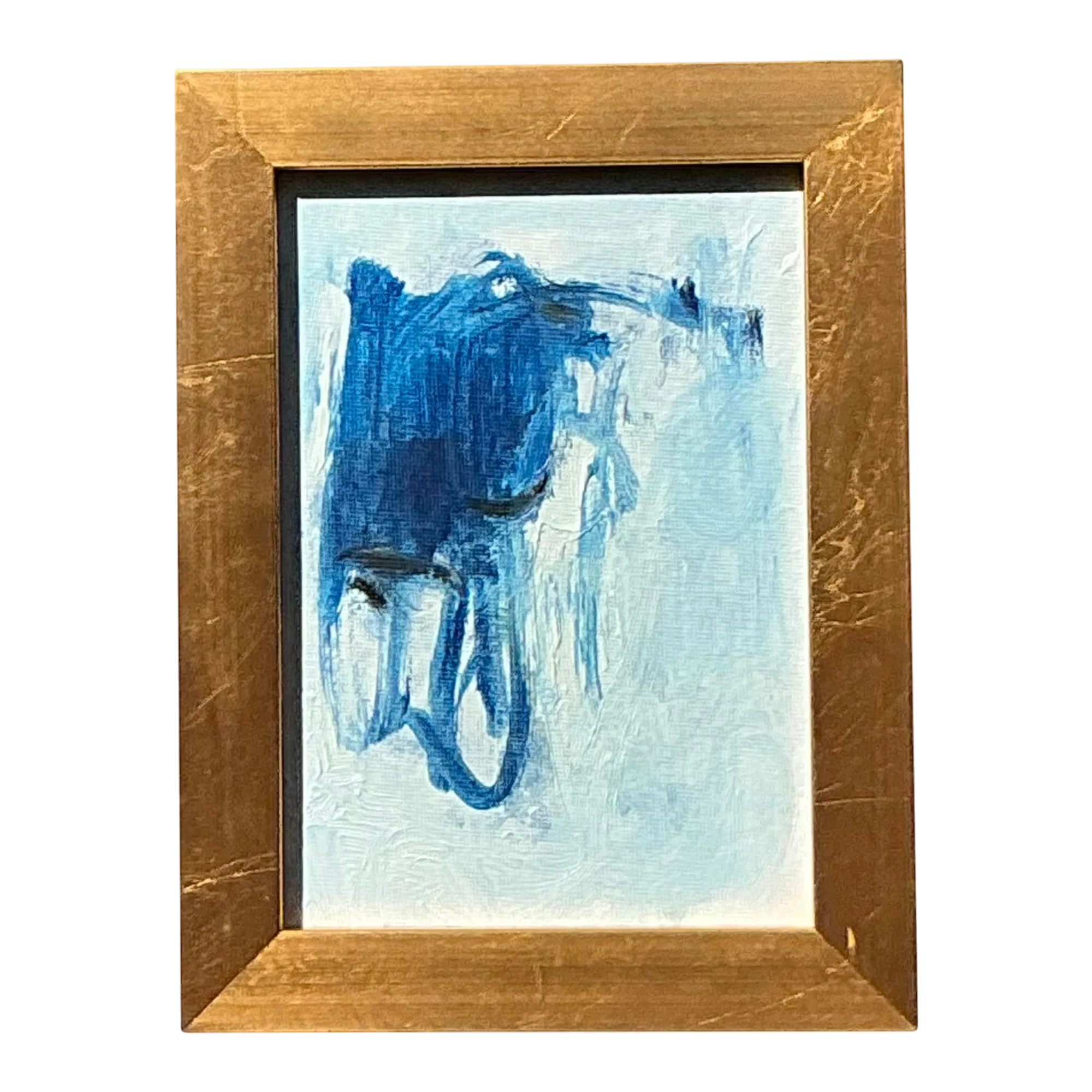 Vintage Original Abstract Oil Painting on Board