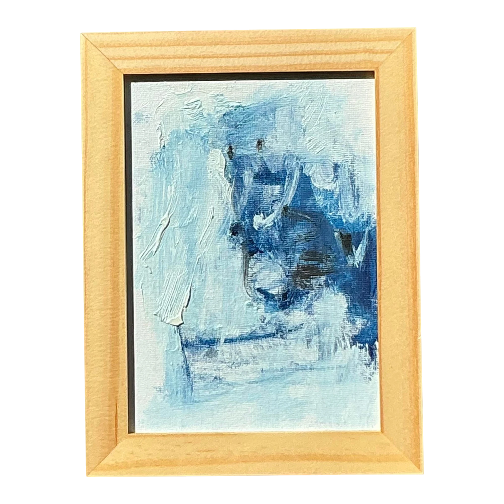 Vintage Original Abstract Oil Painting on Board - Oil Paint, 21.5W x 31.5H