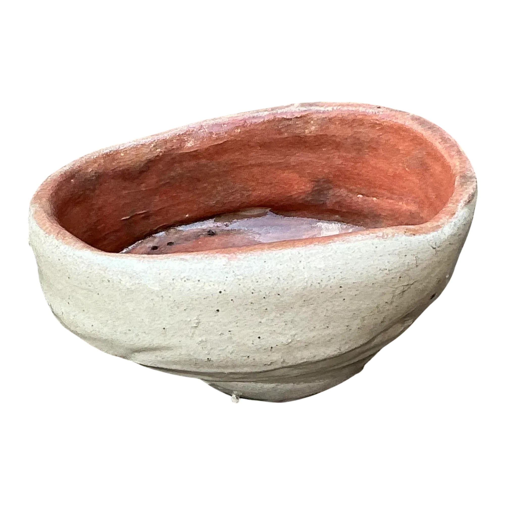 Vintage Original Studio Pottery Biomorphic Bowl