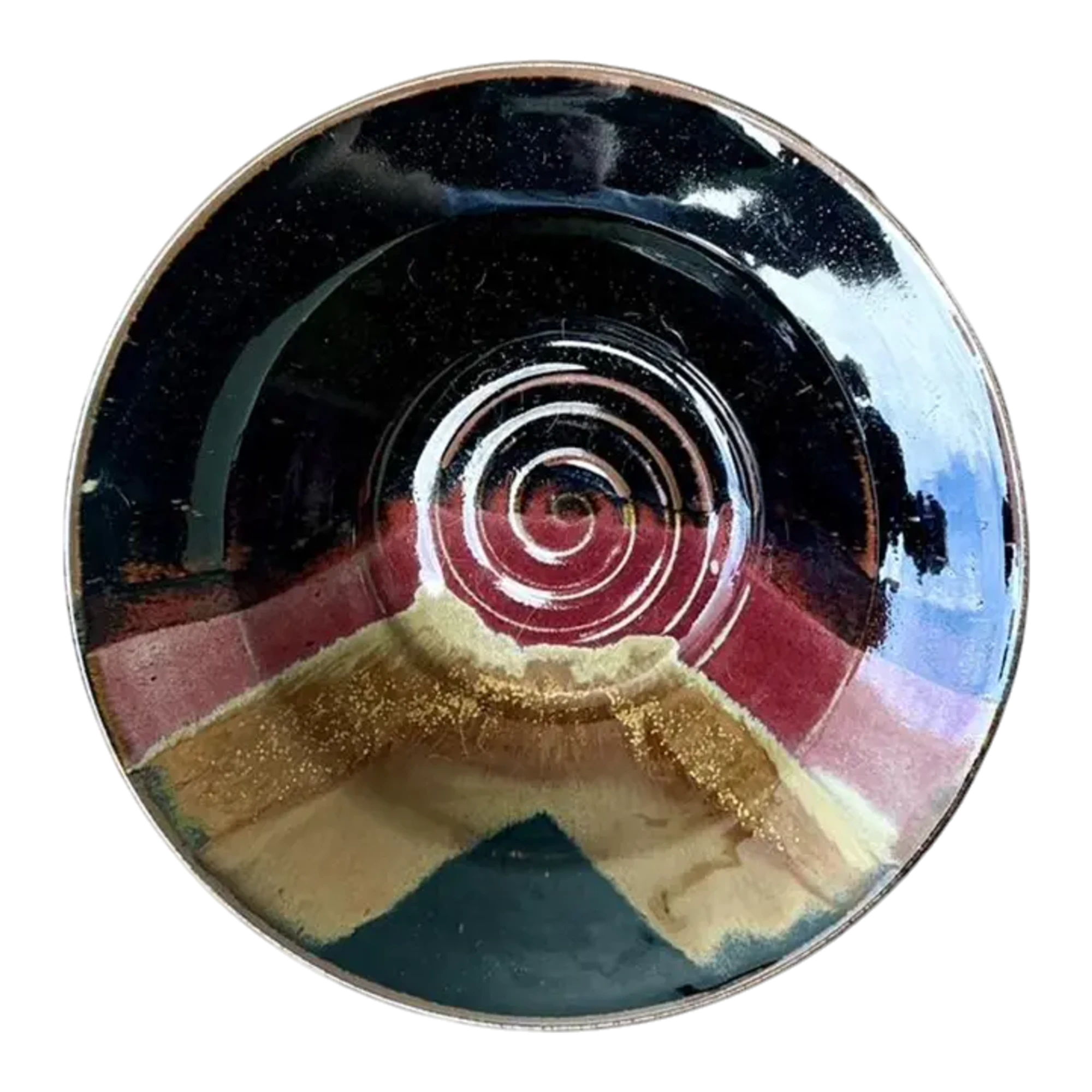 Vintage Original Studio Pottery Bowl - Pottery, 11.75W x 3H