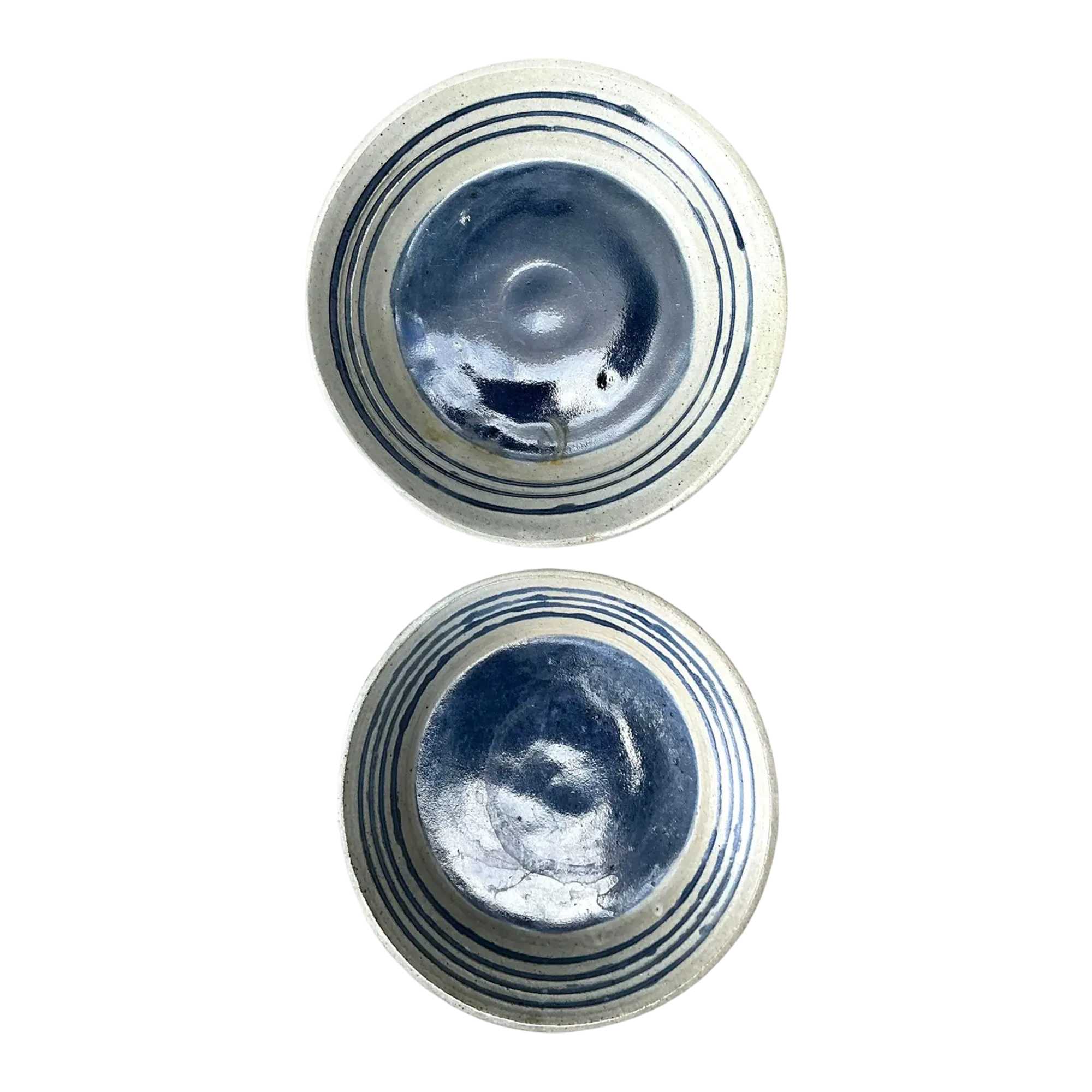 Vintage Original Studio Pottery Bowls - Set of 2