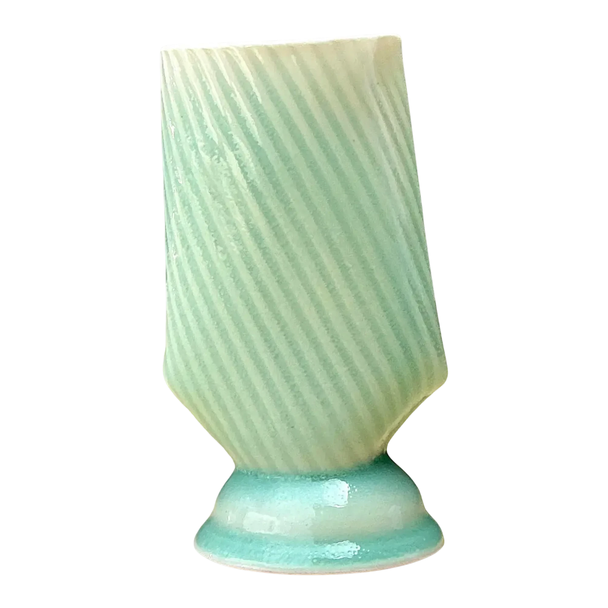 Vintage Original Studio Pottery Vase - Pottery, 3.25W x 6H