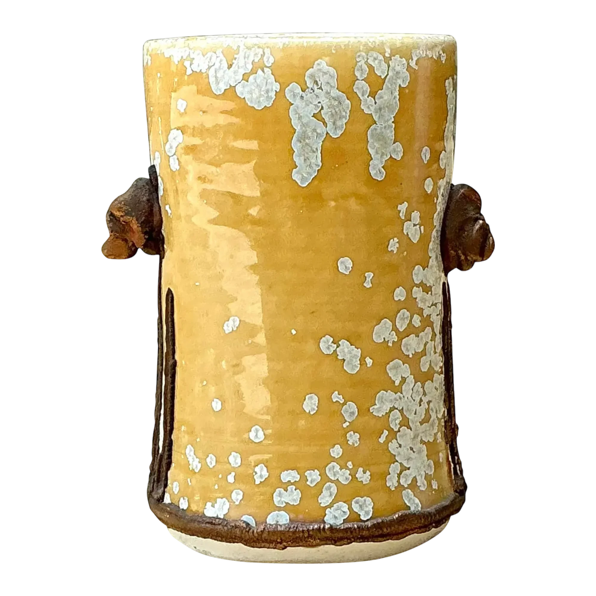 Vintage Original Studio Pottery Vase - Pottery, 3.75W x 5H