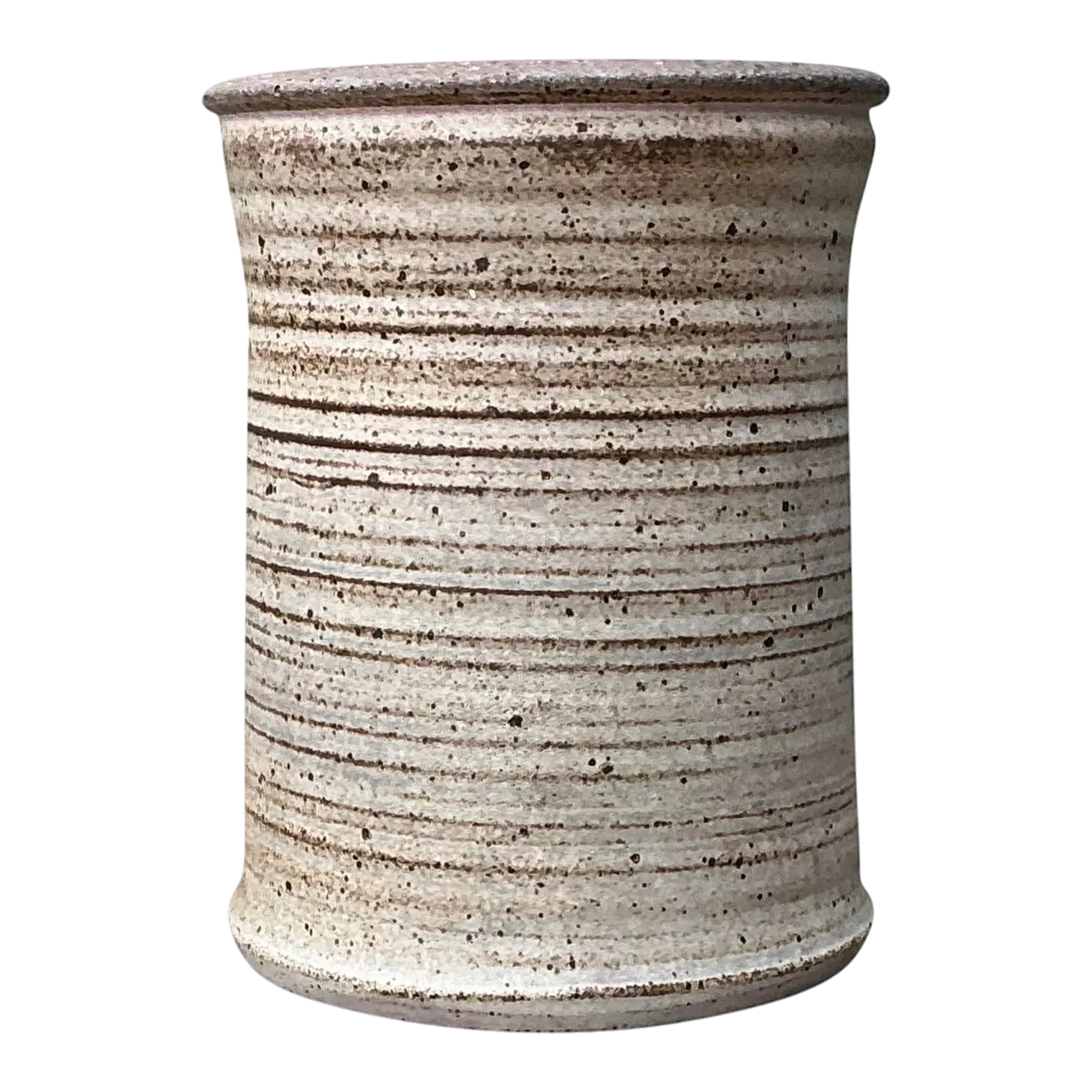 Vintage Original Studio Pottery Vase - Pottery, 6.75W x 8.5H