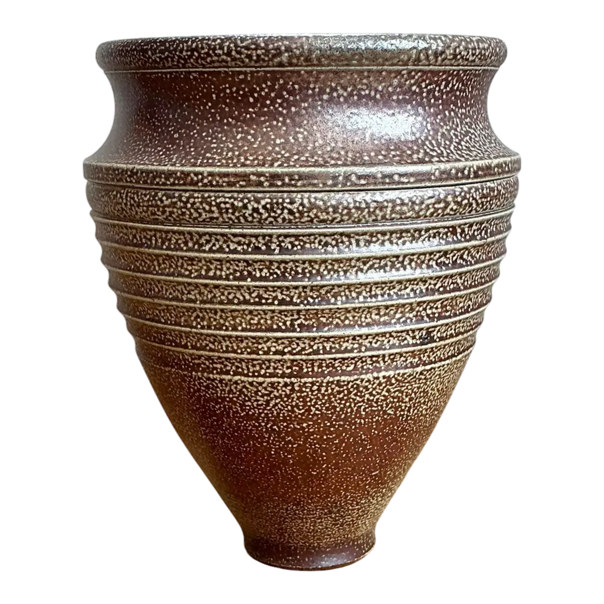 Vintage Original Studio Pottery Vase - Pottery, 6W x 7.5H