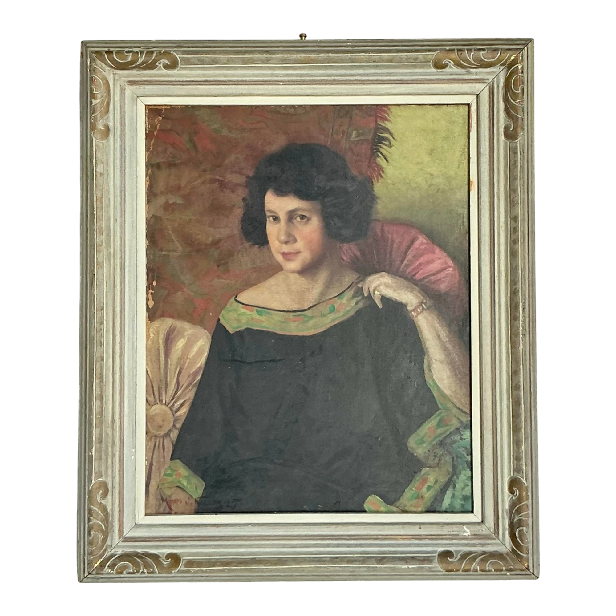 Vintage Regency 1925 Original Portrait of a Lady