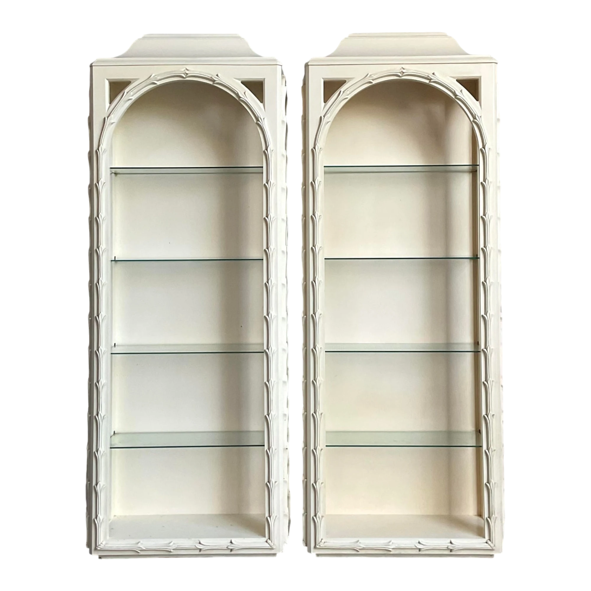 Vintage Regency Carved Branch Etagere After Serge Roche — additional photo 1