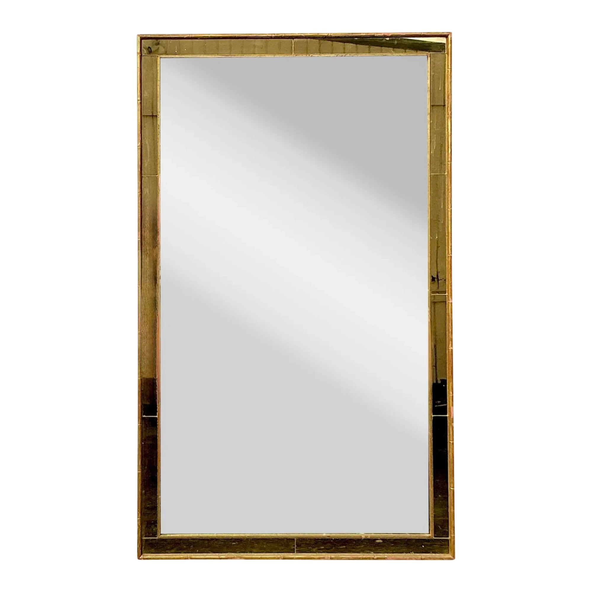 Vintage Regency LaBarge Two Tone Mirror — additional photo 1