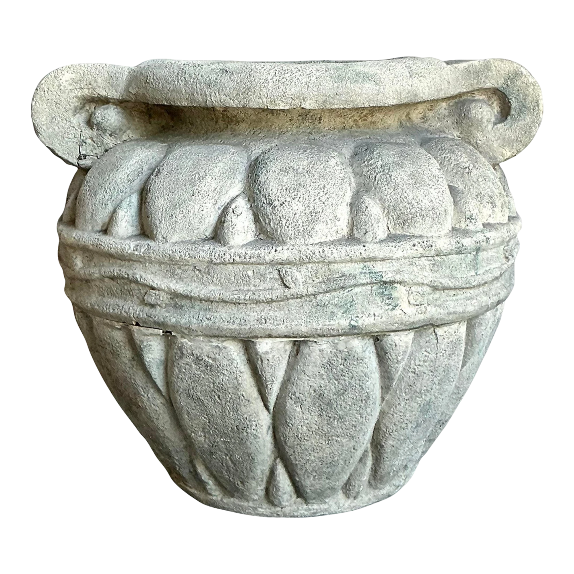  Vintage Regency Monumental Fiberglass Planter