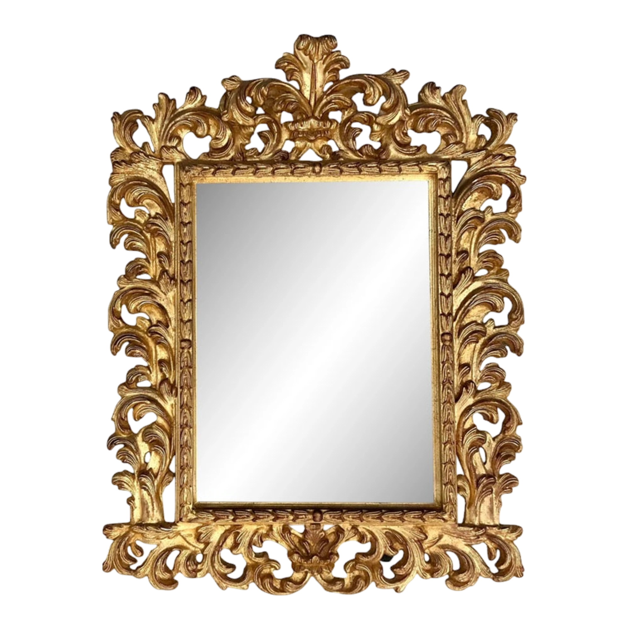 Vintage Regency Rococo Gilt Mirror