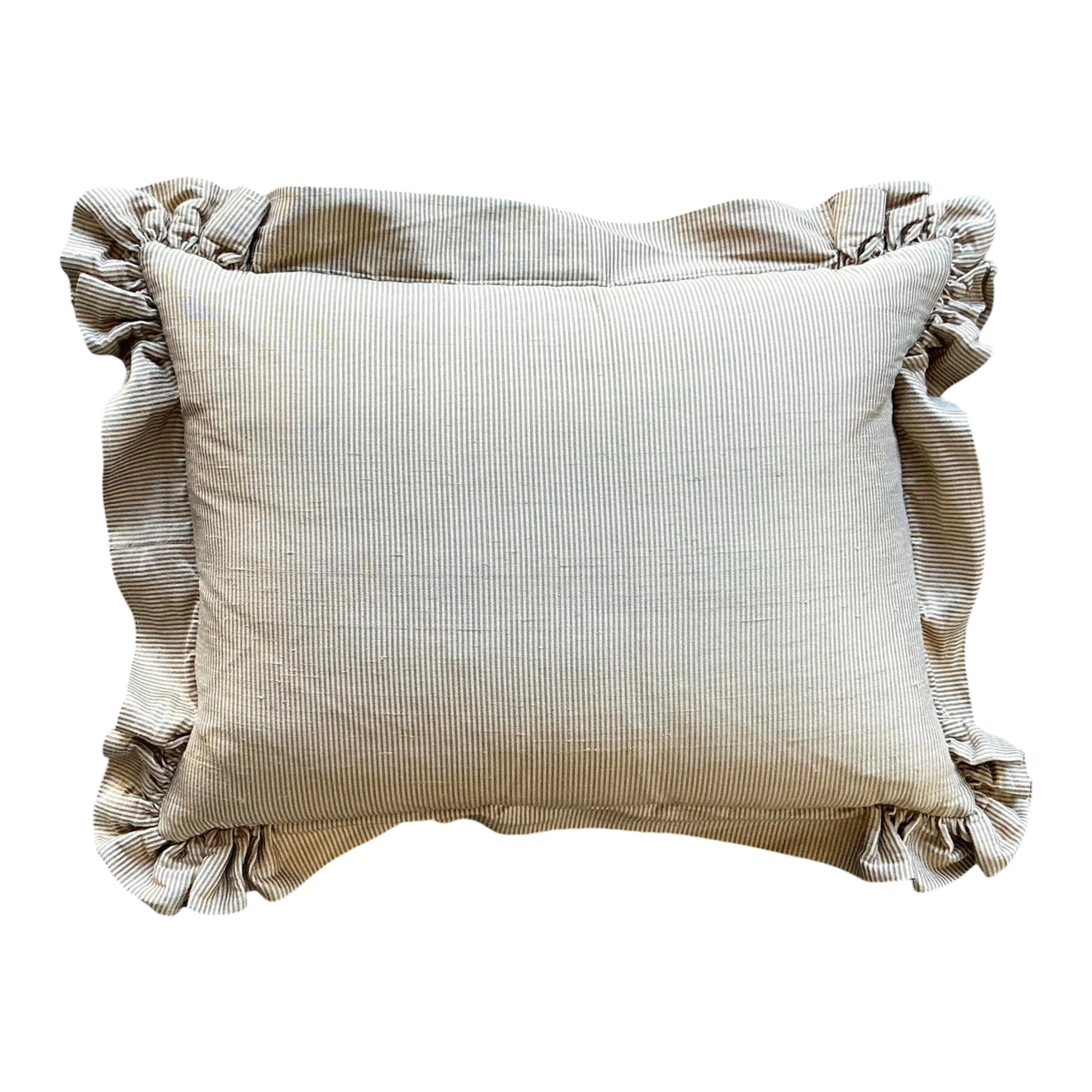 Vintage Regency Scalamandre Leopard Velvet Throw Pillow