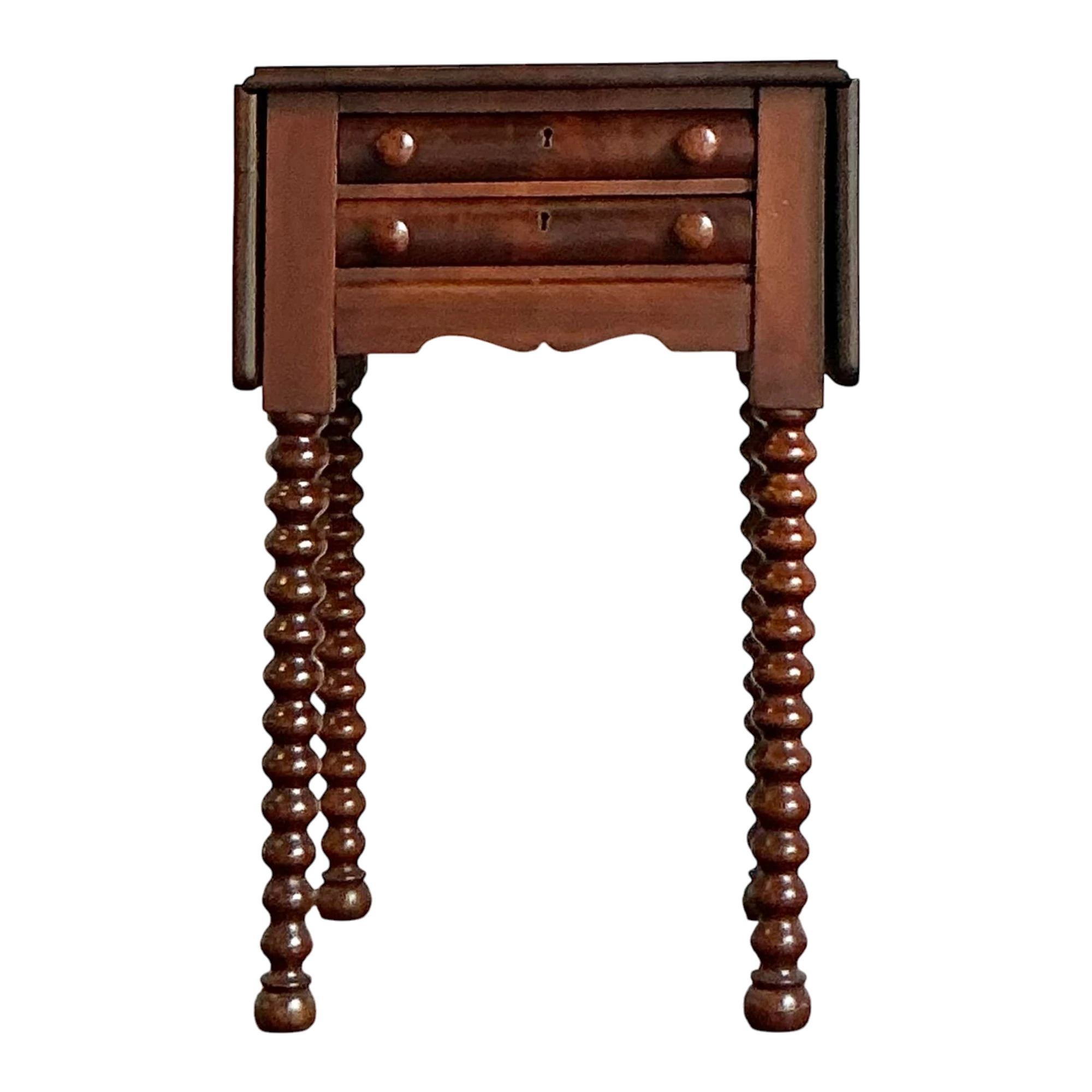 Vintage Regency Sheraton Drop Leaf Table
