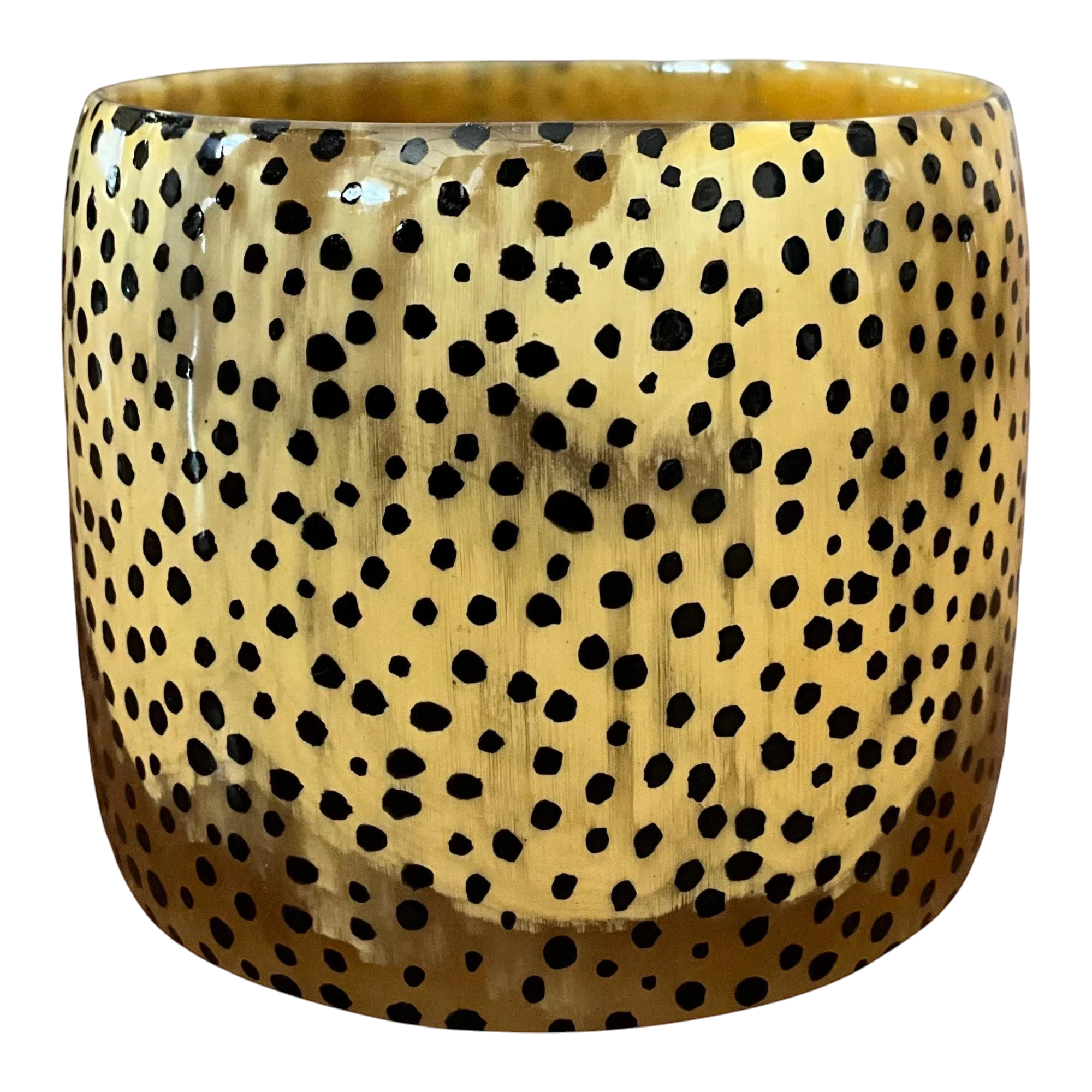 Vintage Resin Kenya Animal Print Bangle — additional photo 1