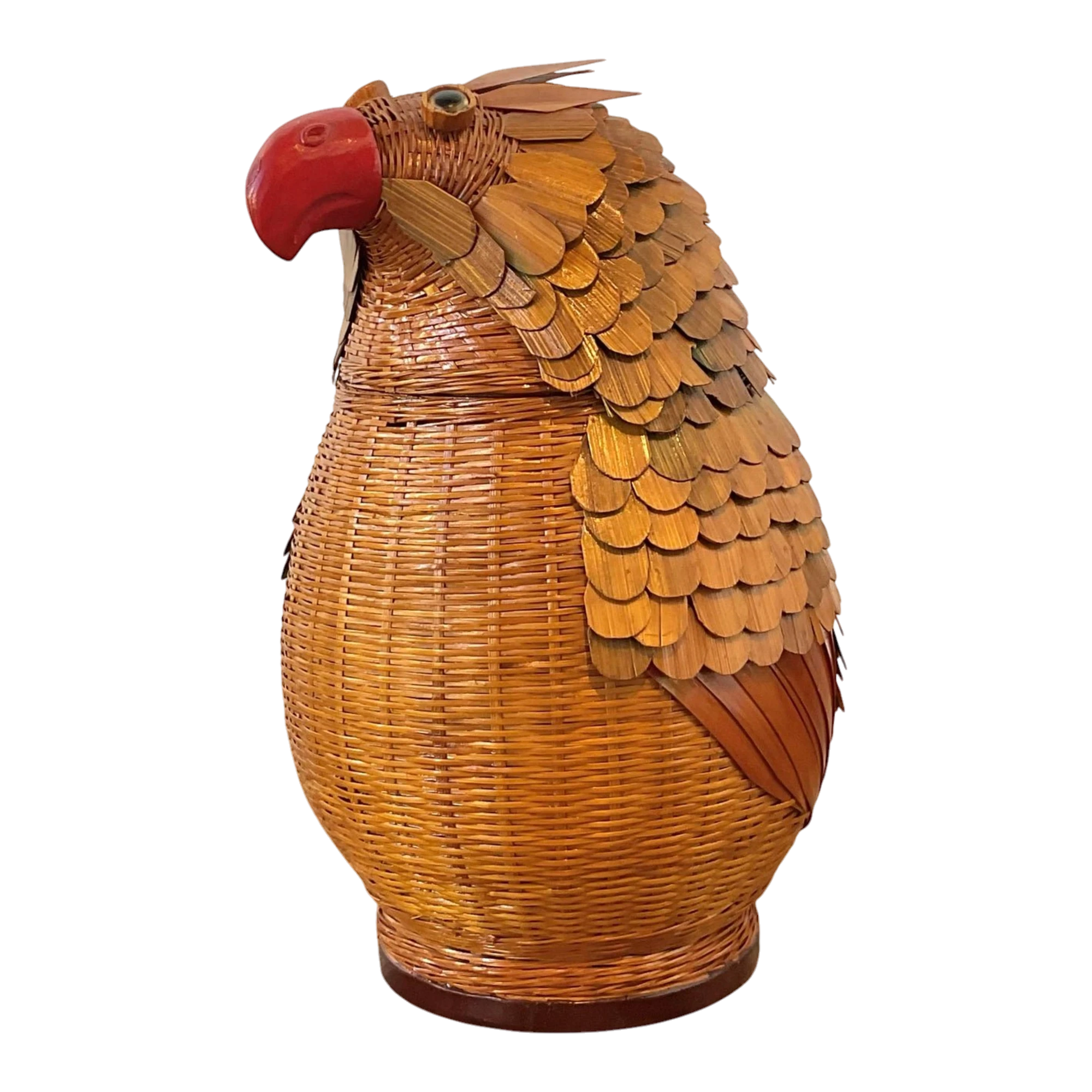 Vintage Shanghai Handicrafts Bird Box