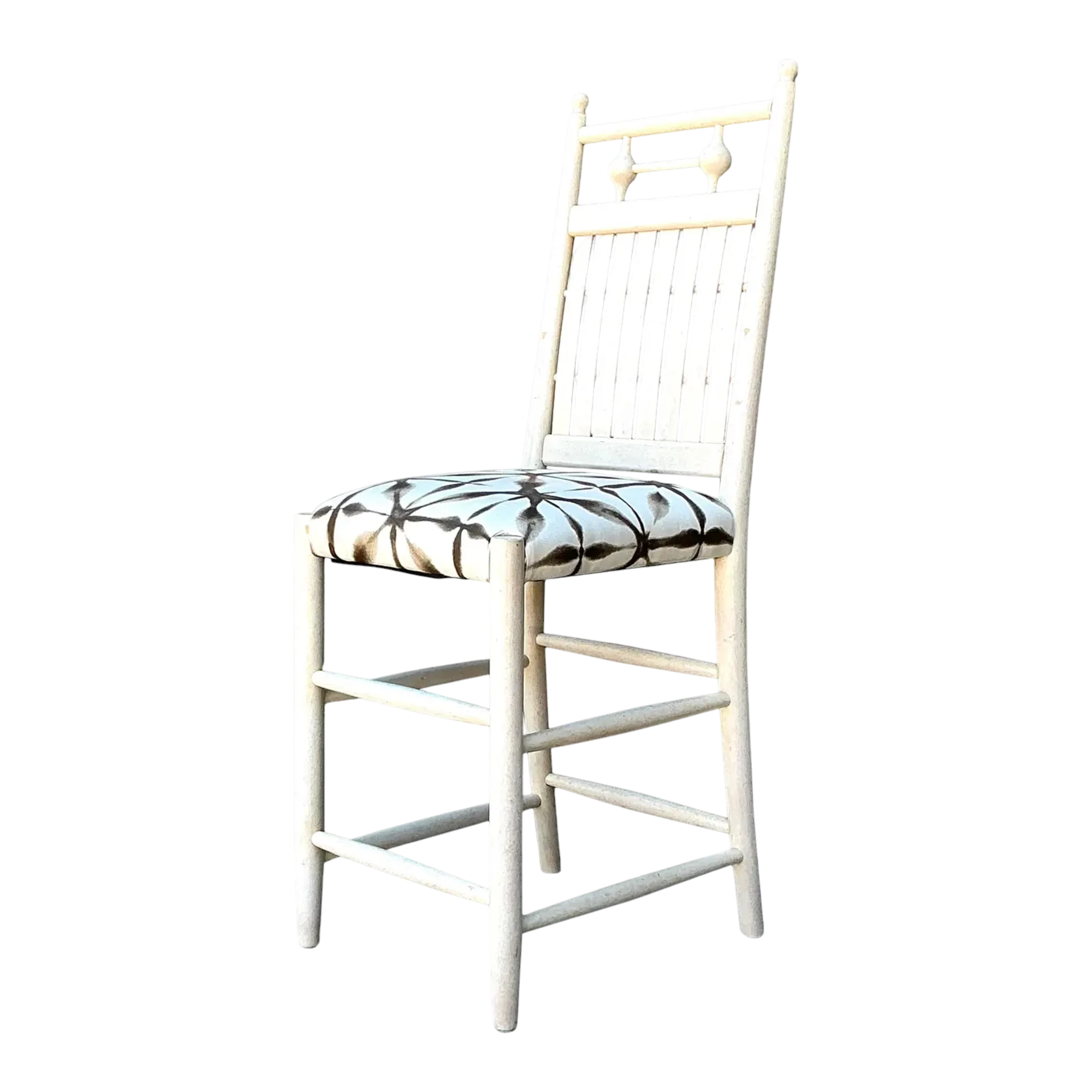 Vintage Slat Counter Stools