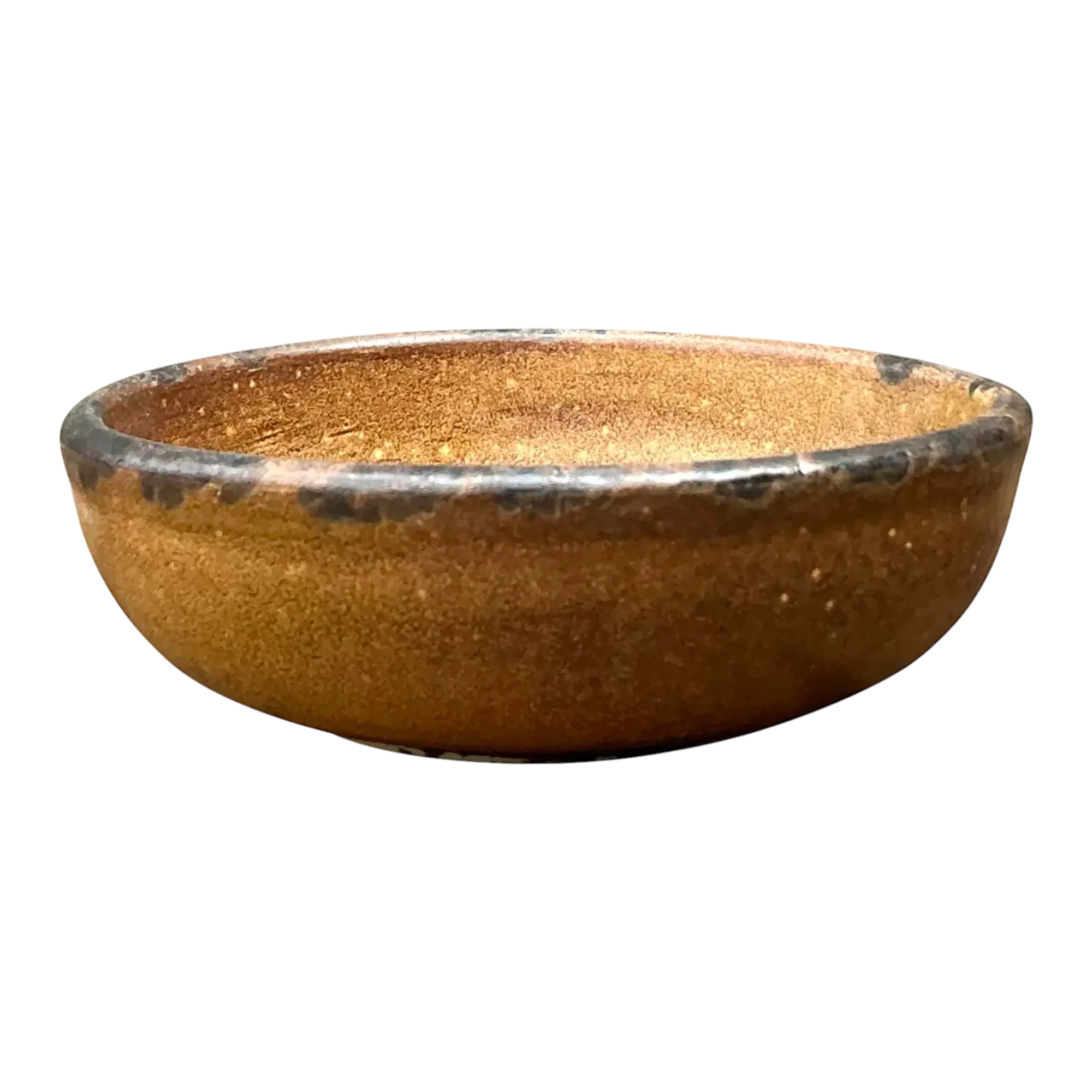 Vintage Styles Mid-Century Modern Glazed Ceramic Bowl — additional photo 1