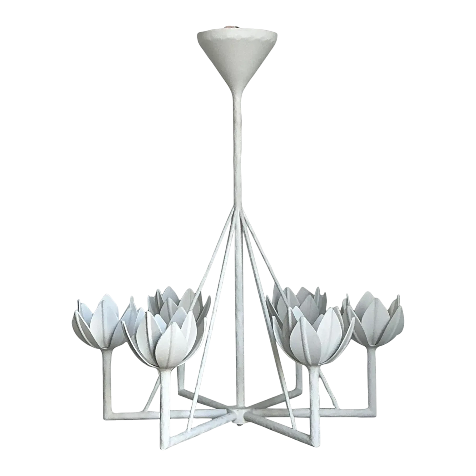 Vintage Visual Comfort Small Single Tier “Alberto” Chandelier