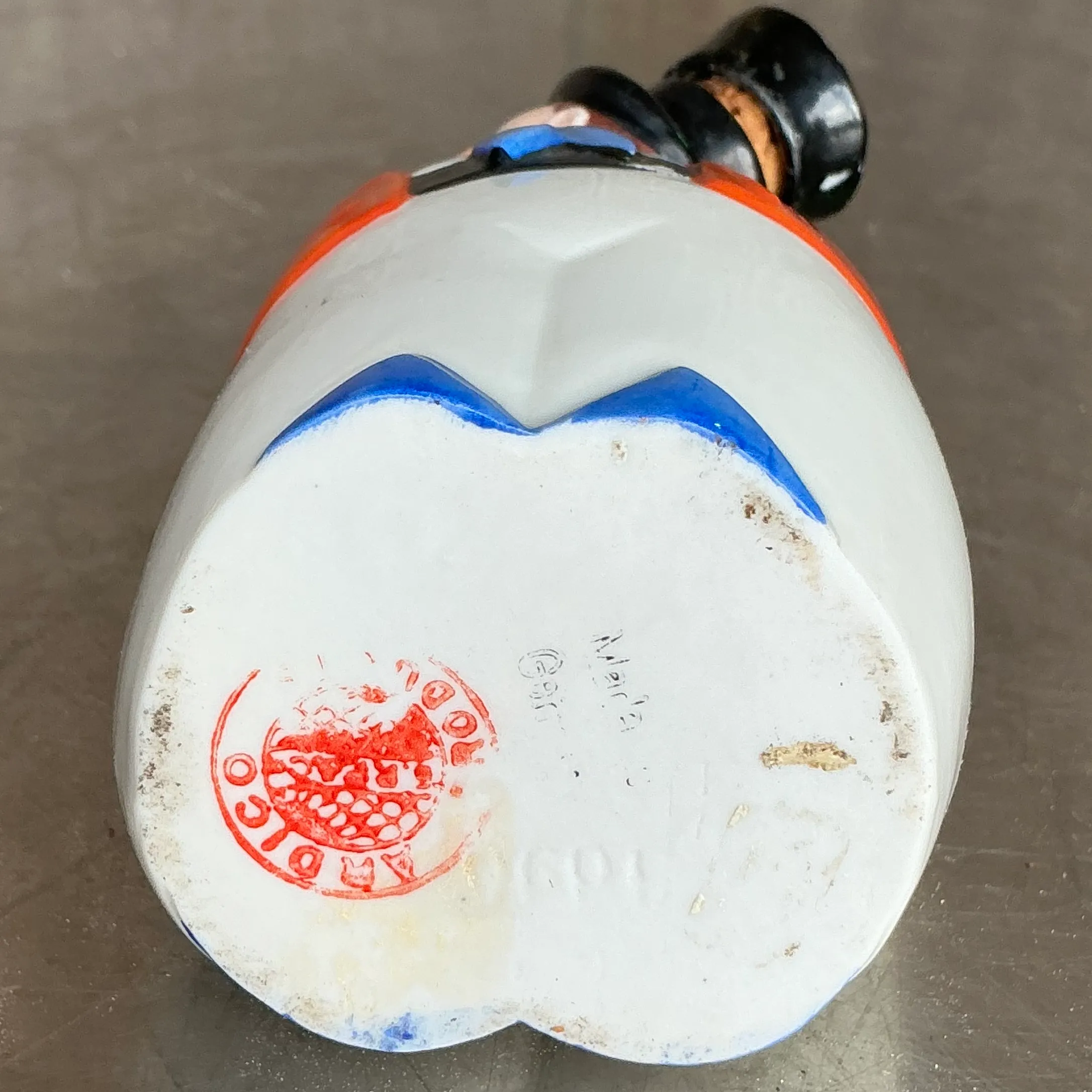 Vintage Boho German Painted Flask — additional photo 5