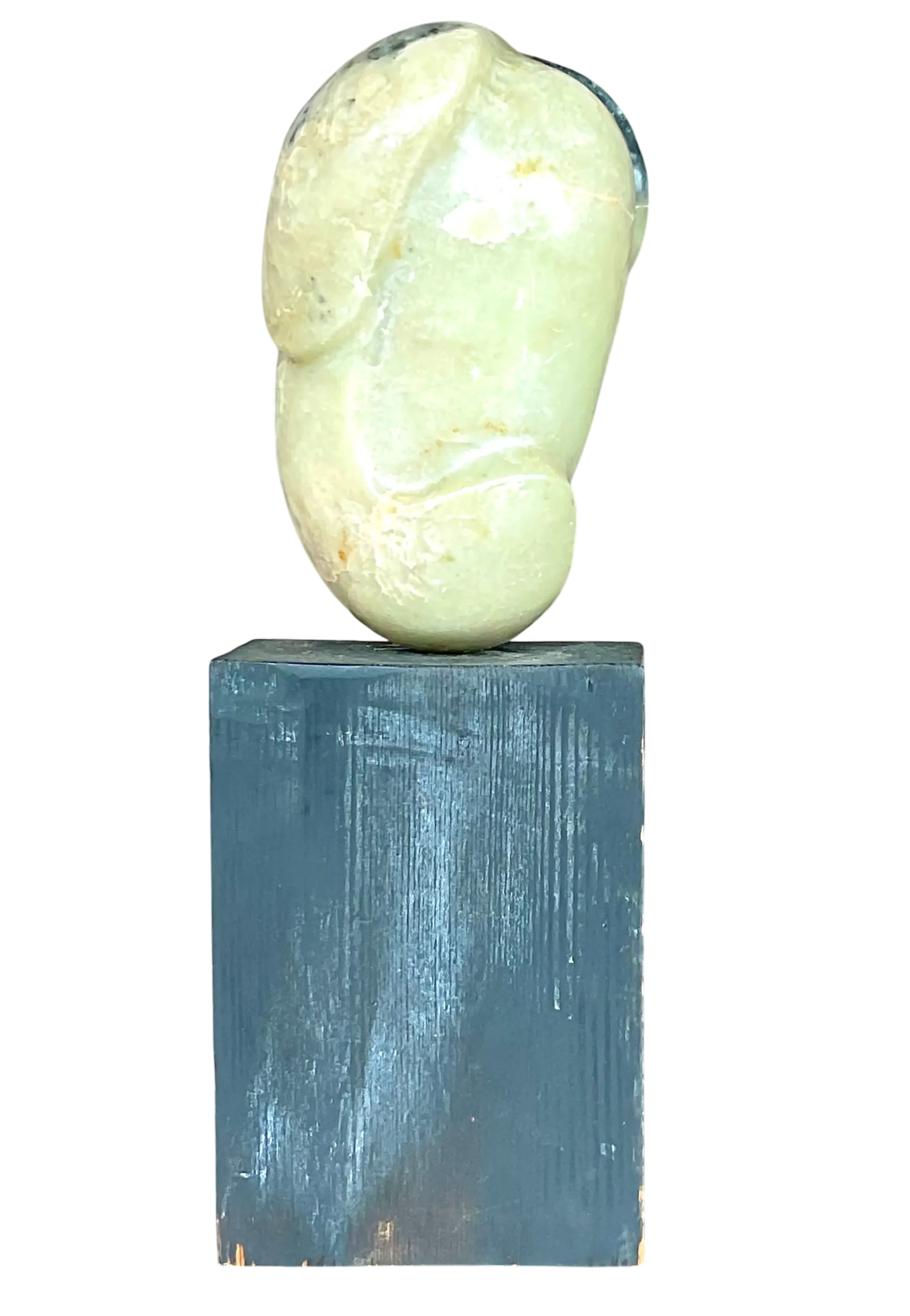 Vintage Boho Carved Stone Sculpture — additional photo 3