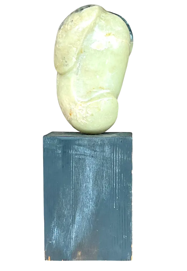 Vintage Boho Carved Stone Sculpture — additional photo 3