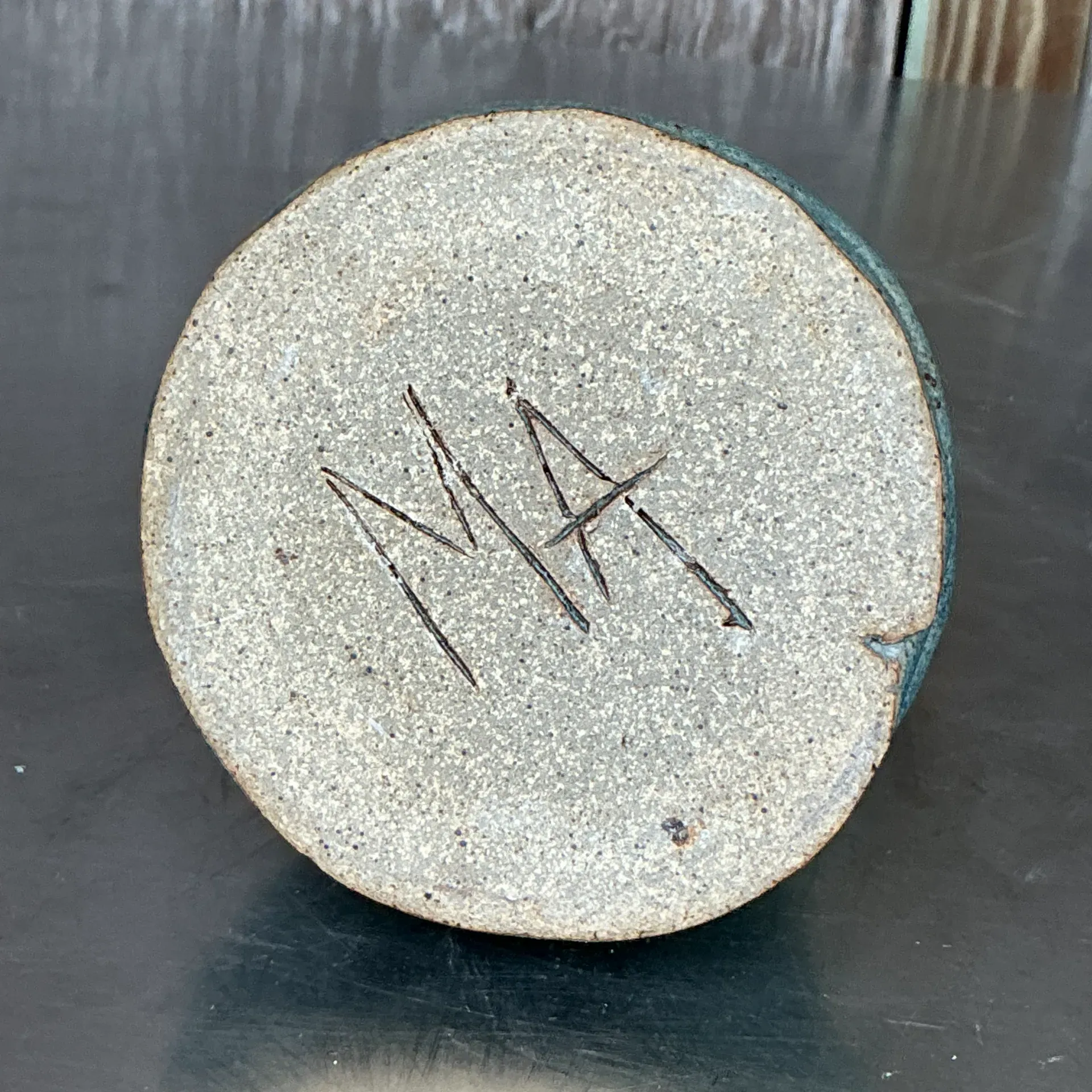 Vintage Boho Original Coil Pottery Vase — additional photo 3