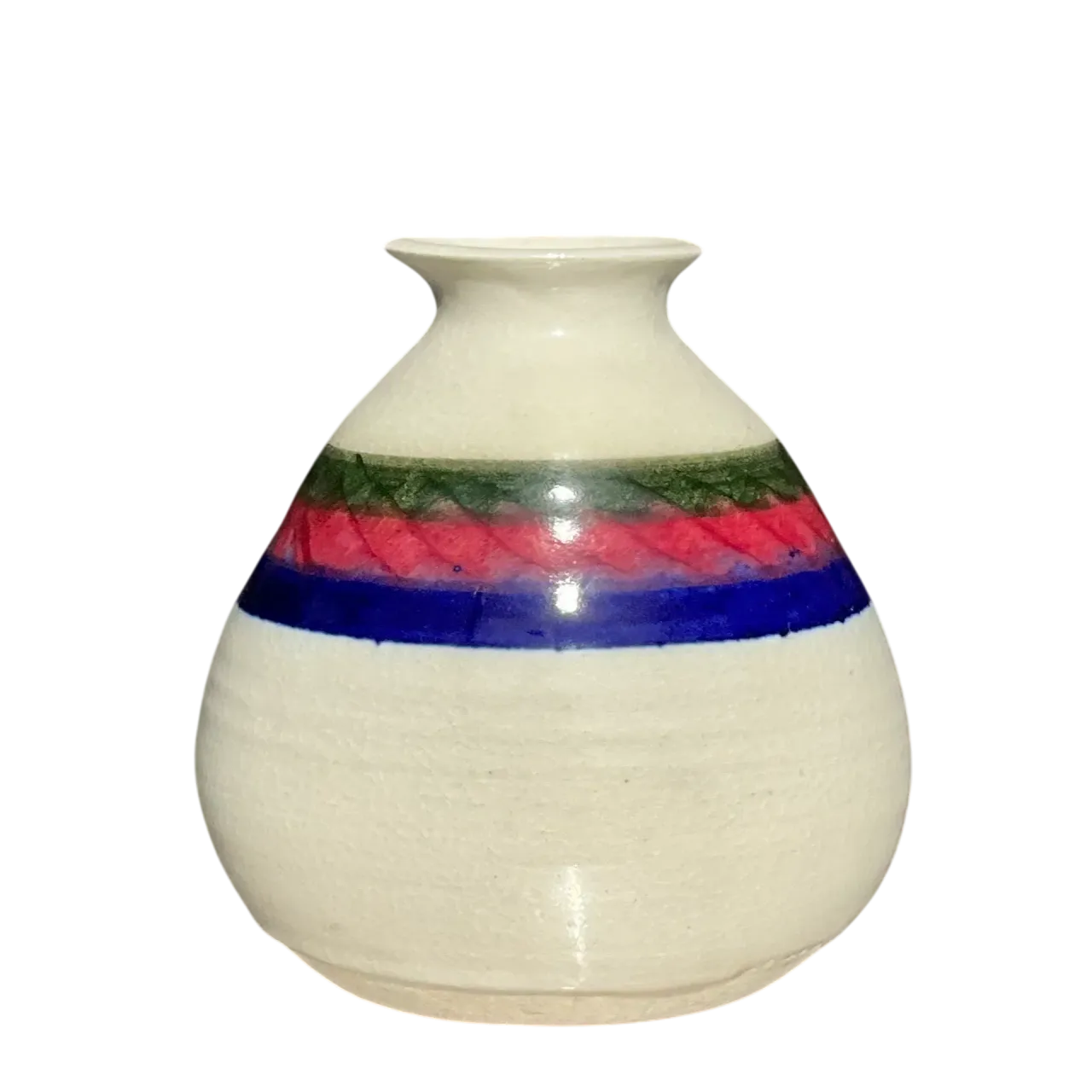 Vintage Boho Studio Pottery Vase