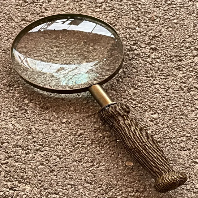 Vintage Woven Magnifying Glass — additional photo 4