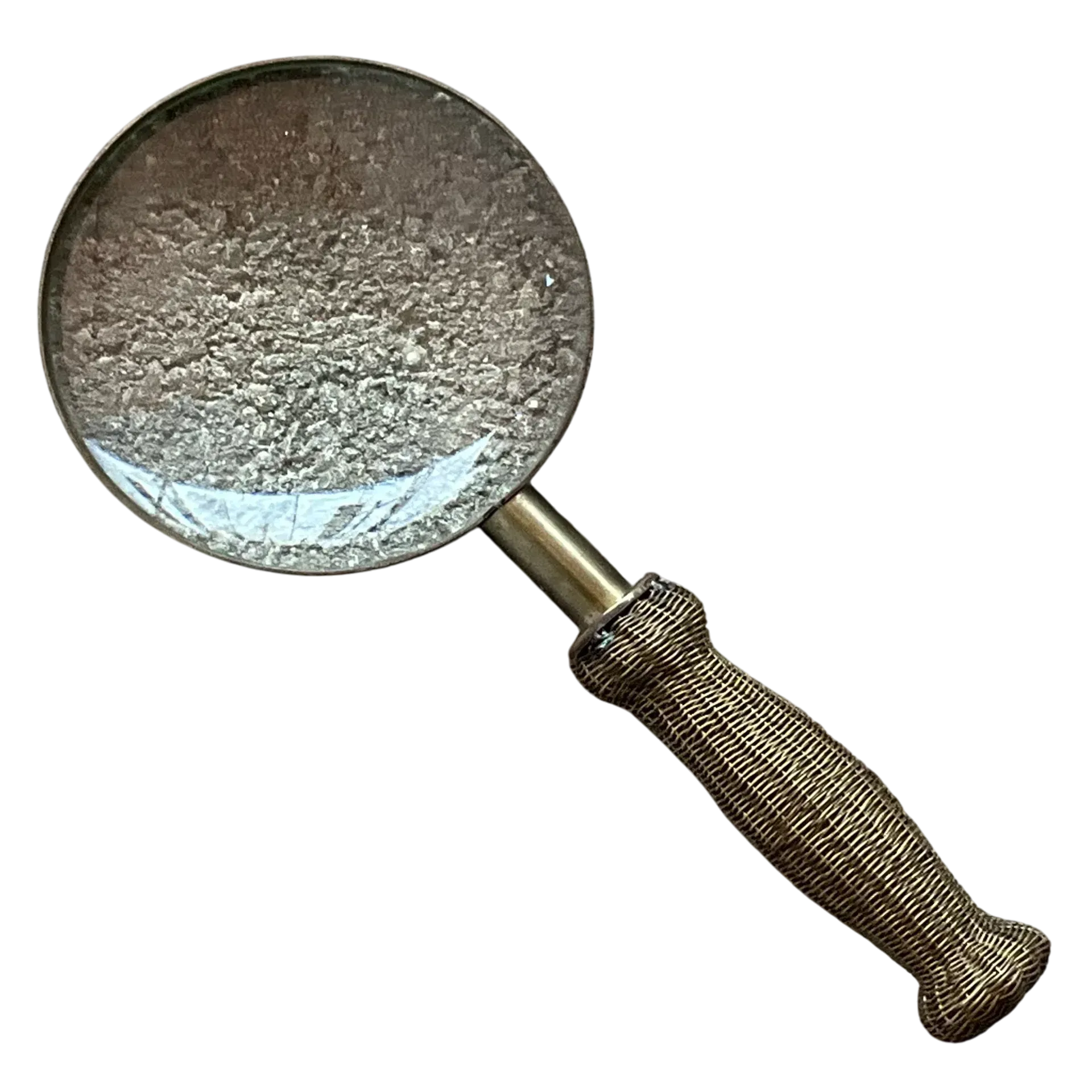 Vintage Woven Magnifying Glass 