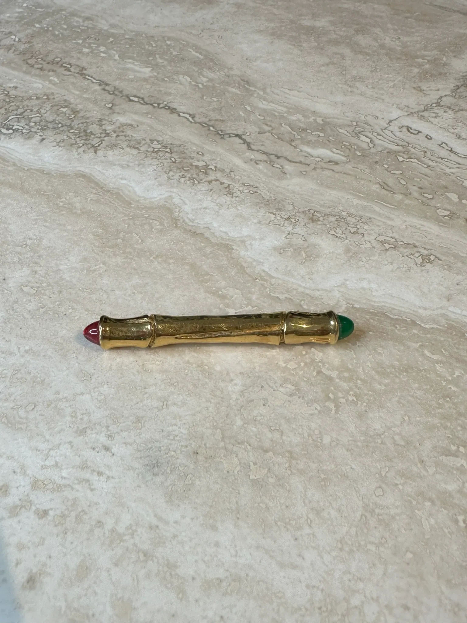  Vintage Chanel Gold Bar Pin — additional photo 3