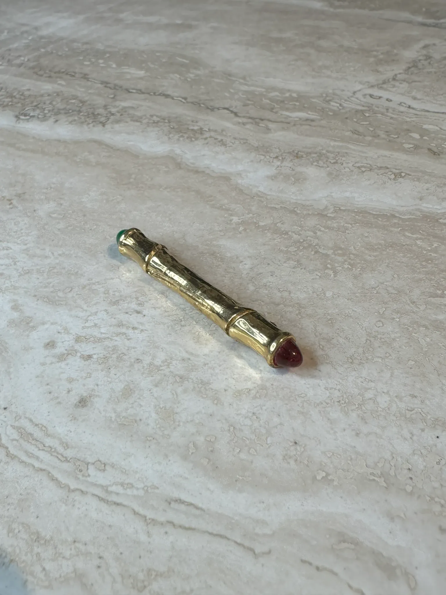  Vintage Chanel Gold Bar Pin — additional photo 4