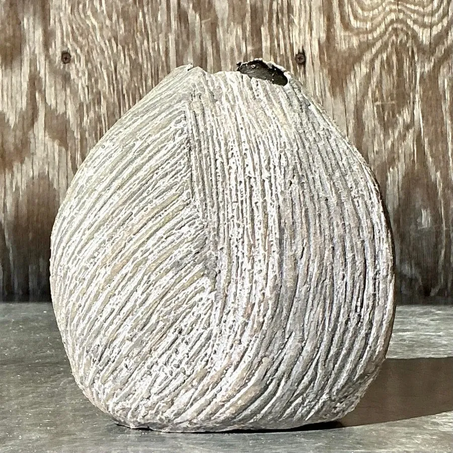 Vintage Boho Original Studio Pottery Vase — additional photo 7