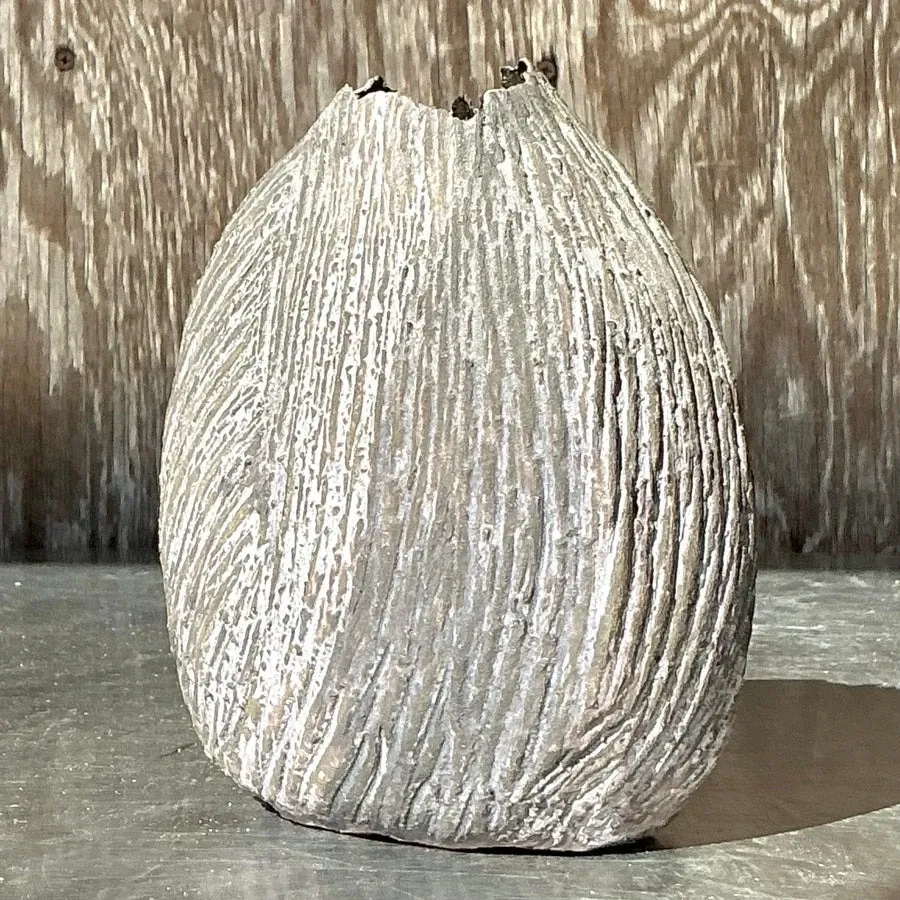Vintage Boho Original Studio Pottery Vase — additional photo 1