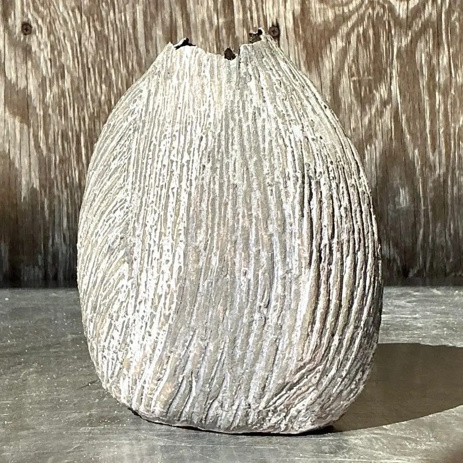 Vintage Boho Original Studio Pottery Vase — additional photo 2