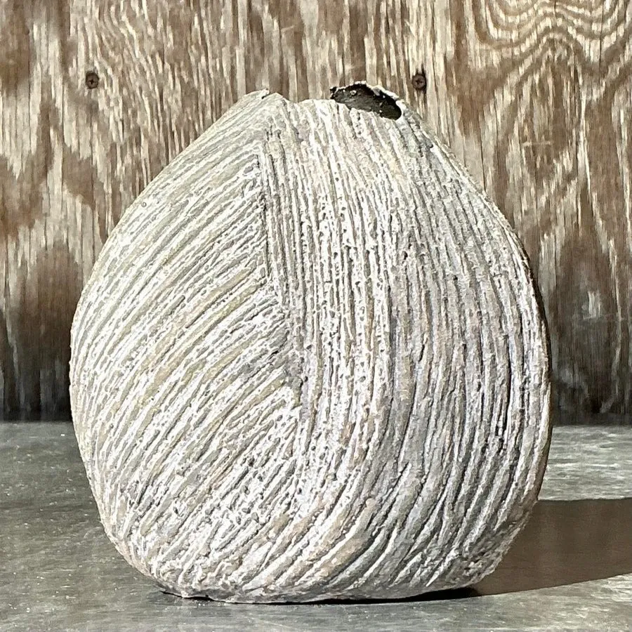 Vintage Boho Original Studio Pottery Vase — additional photo 5