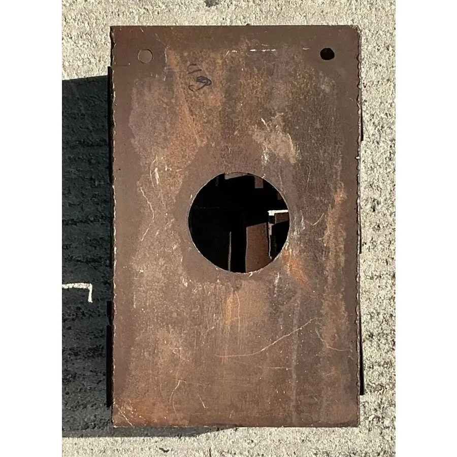 Vintage Boho French Brutalist Wall Sconce — additional photo 2
