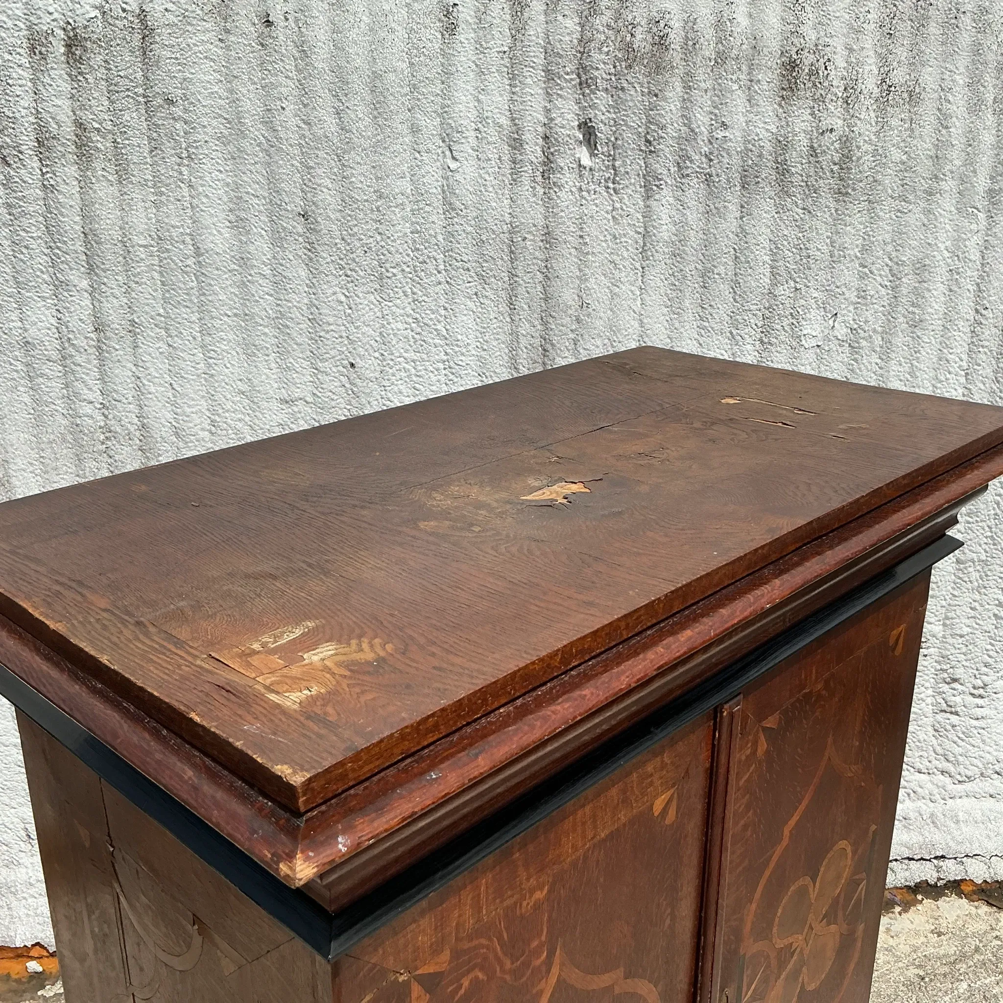Vintage Dutch Inlay Cabinet — additional photo 8