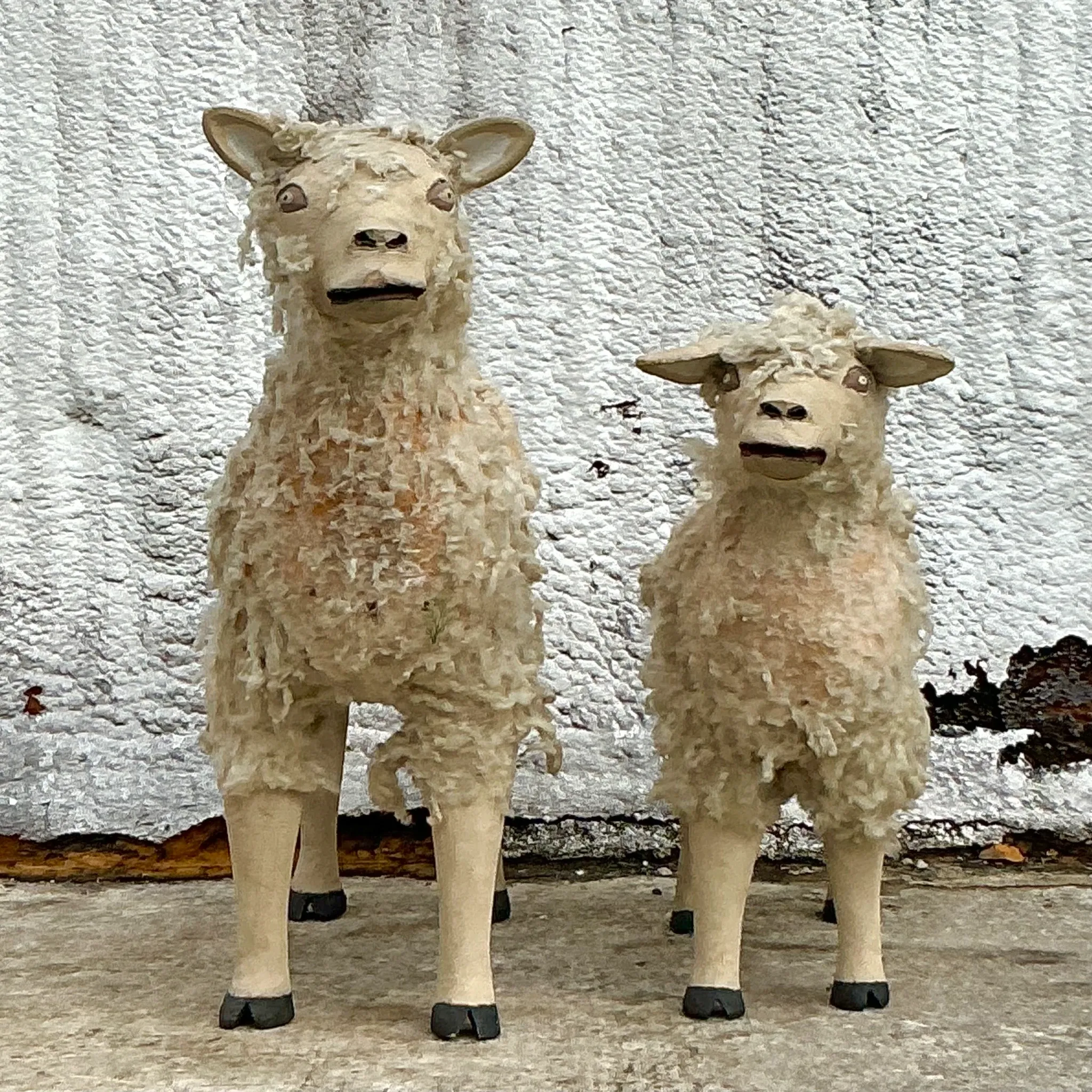 Vintage Boho Leroy Archuleta Sheep- Set Of 2 — additional photo 1