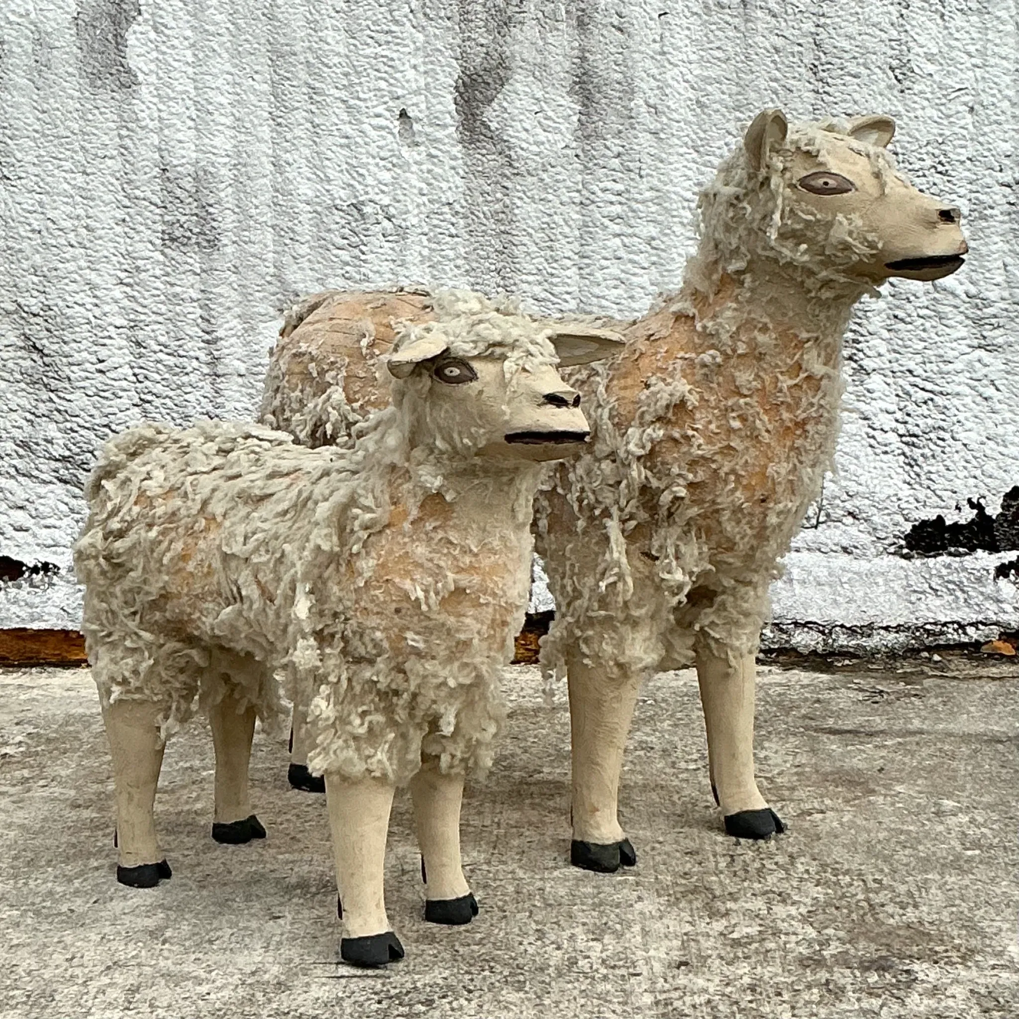 Vintage Boho Leroy Archuleta Sheep- Set Of 2 — additional photo 4
