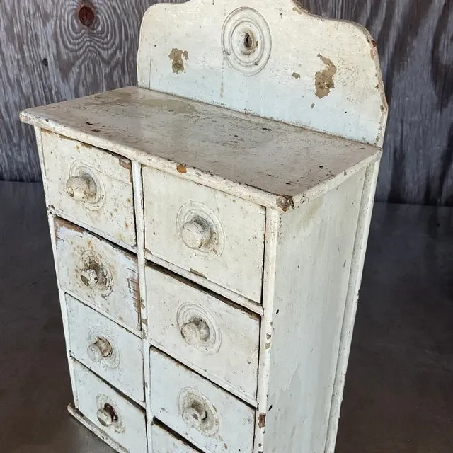 Antique Primitive Patinated Wall Cabinet — additional photo 6