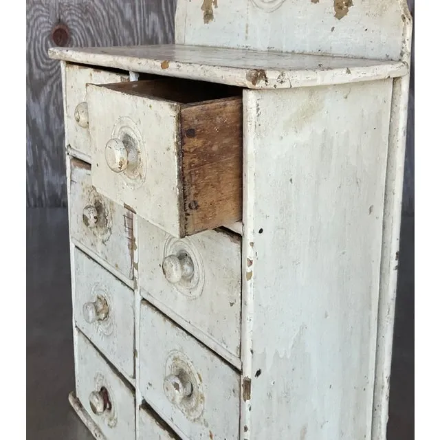 Antique Primitive Patinated Wall Cabinet — additional photo 1