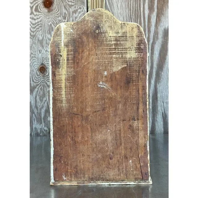 Antique Primitive Patinated Wall Cabinet — additional photo 5