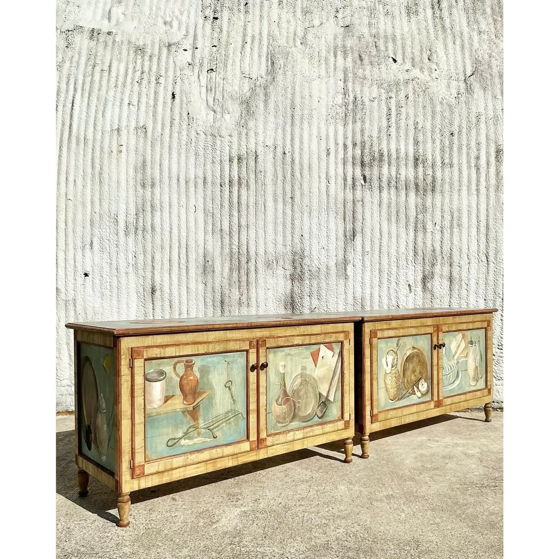 Vintage Regency Hand Painted Cabinet — additional photo 5