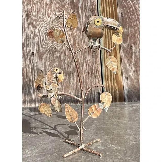 Vintage Boho Torch Cut Toucans — additional photo 1